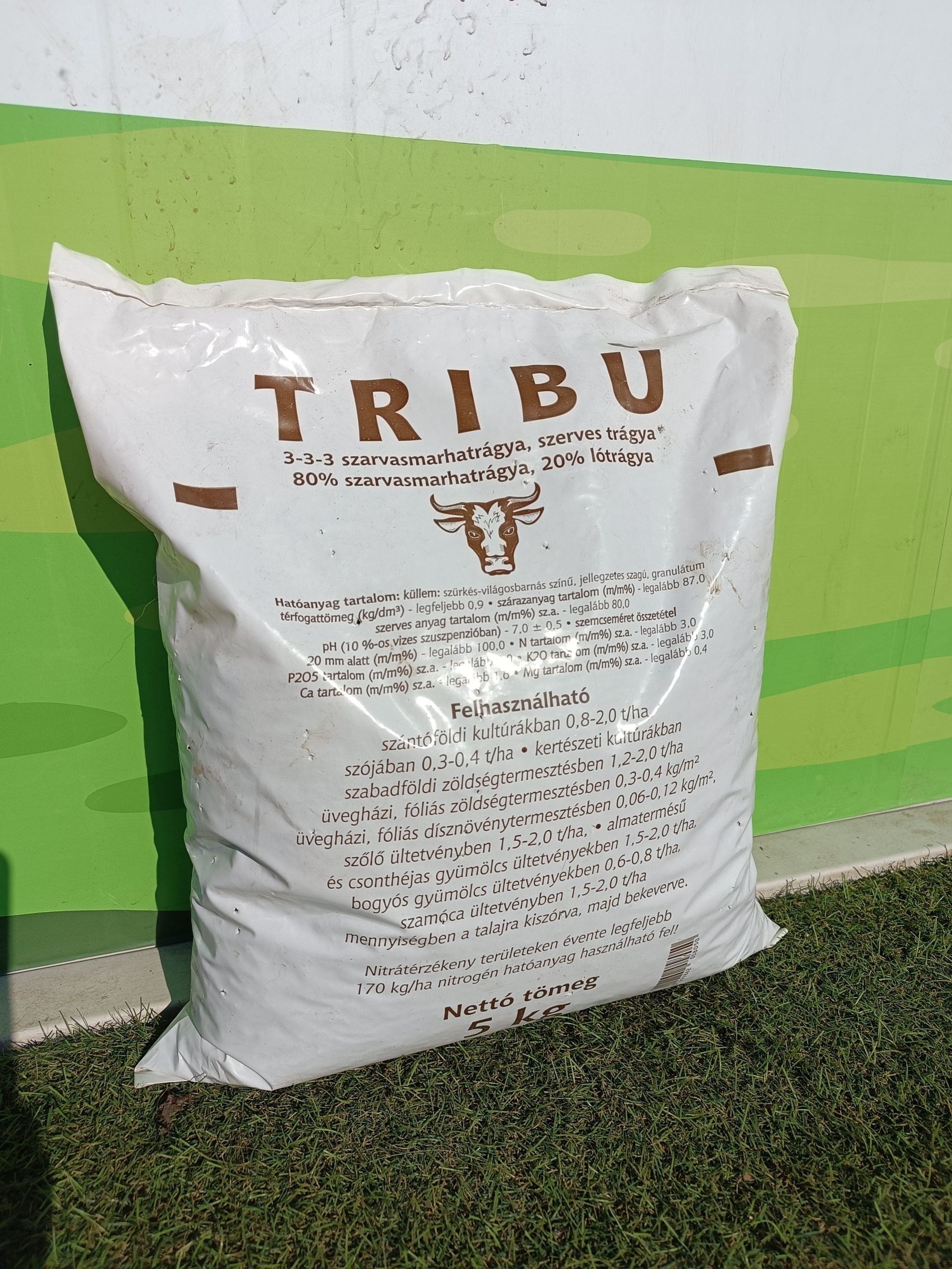 Tribu pelletált marhatrágya