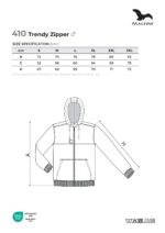 Pulóver (zöld) - Míg Kertészet logóval - Image 3