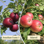 Almafa termőpár - Jonathan Csany1 + Idared